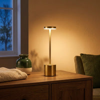 Touch lamp dimmed to a soft low glow at night, feature image 3