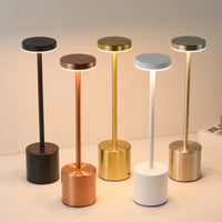 Minimalist touch sensor LED table lamp, view 2